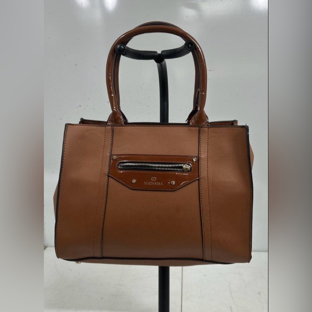 Michaela Brown Purse Made in Italy 🇮🇹